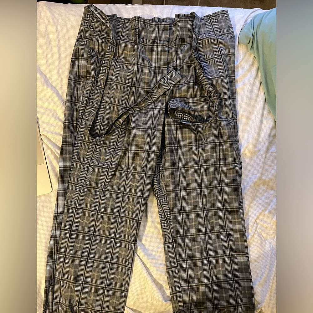 Business casual plaid pants